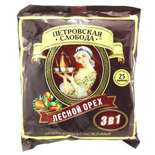 Кофе Петровская Слобода 3в1 Лесной Орех 25п.